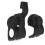 2 pezzi copri forcella anteriore in ABS per XC/SX 125-450cc Nero 8