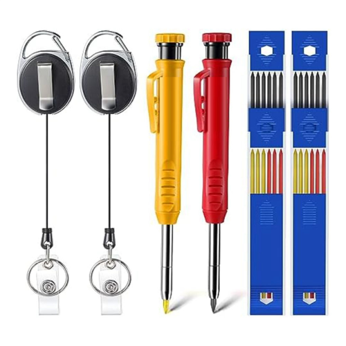 Mechanical Woodworking Pencil with Retractable Stand