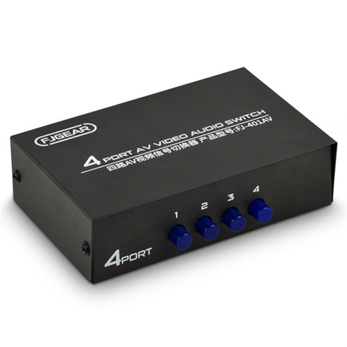 AV Switcher 4 Into 1 Out Av Head Interface Switcher 2