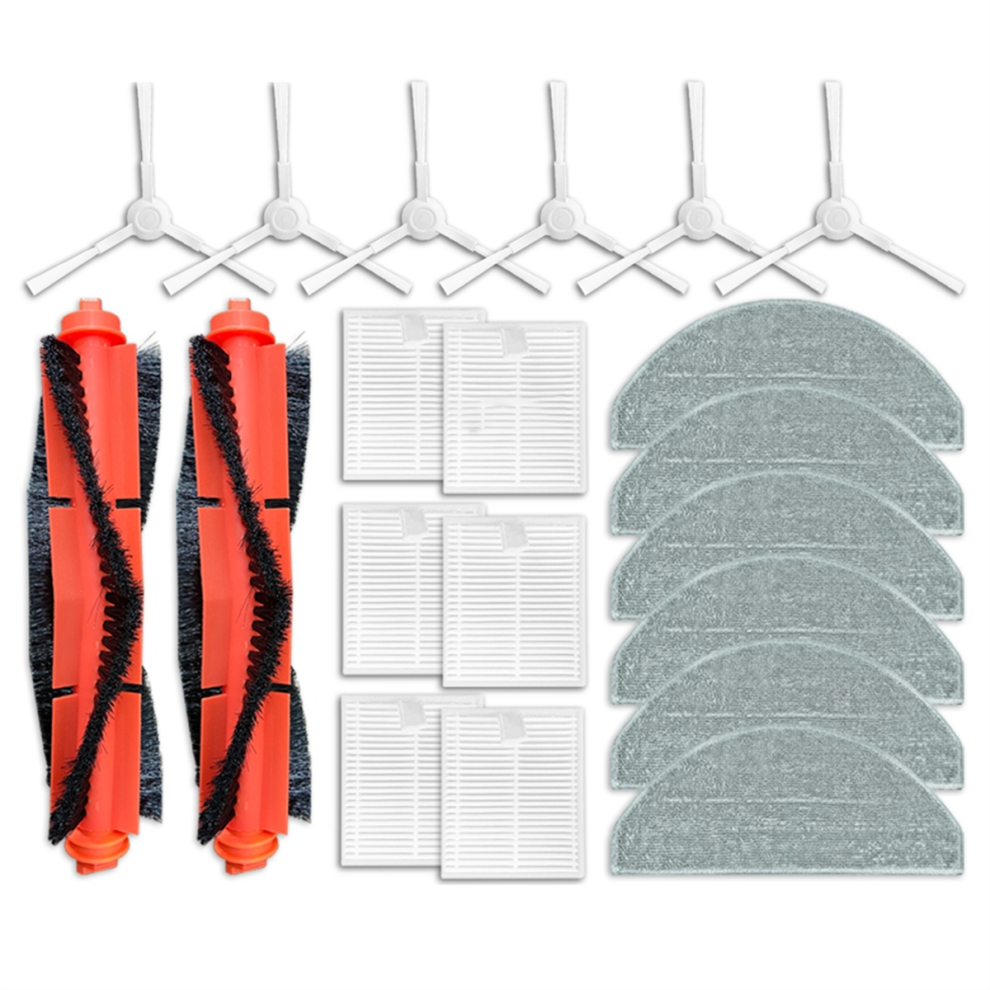 Zijborstel Hepa-Filter Dweildoek Reserveonderdelen Accessoires-image