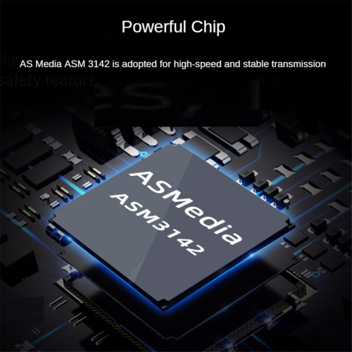USB3.2 GEN2 10Gbps ASM3142 Chip PCI-E til USB-C Adapter til Desktop 2