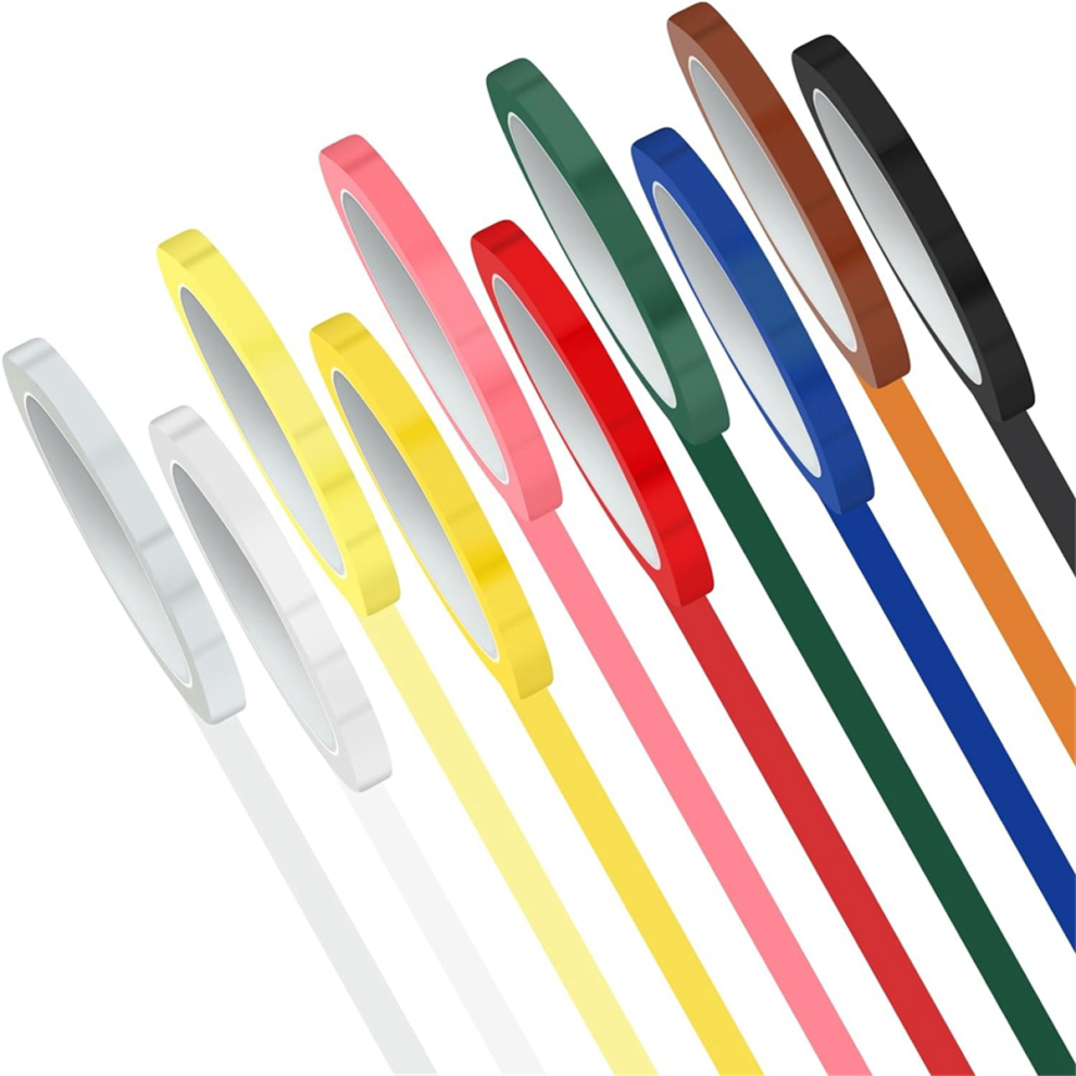 10 Rollos De Cinta Adhesiva Para Autoclave De 216 Pies Para IdentificacióN De Instrumentos De Colores-image