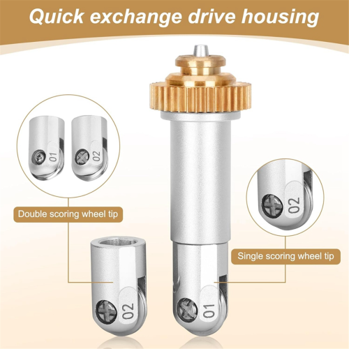 Scoring Wheel Set,Double Scoring Wheel Tip and Drive Housing 2