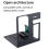 Til kompatibel 3/4 GPU-dock til bærbar computer med grafikkort (A) 2