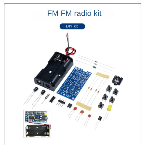 RDA5807 DIY Ηλεκτρονικά Κιτ Ασύρματου Στερεοφωνικού Δέκτη Ραδιοφώνου FM 2