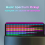 Οθόνη LED Music Spectrum με φωτισμό RGB και ένδειξη στάθμης φωνητικού ελέγχου 1