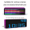 Οθόνη LED Music Spectrum με φωτισμό RGB και ένδειξη στάθμης φωνητικού ελέγχου 6