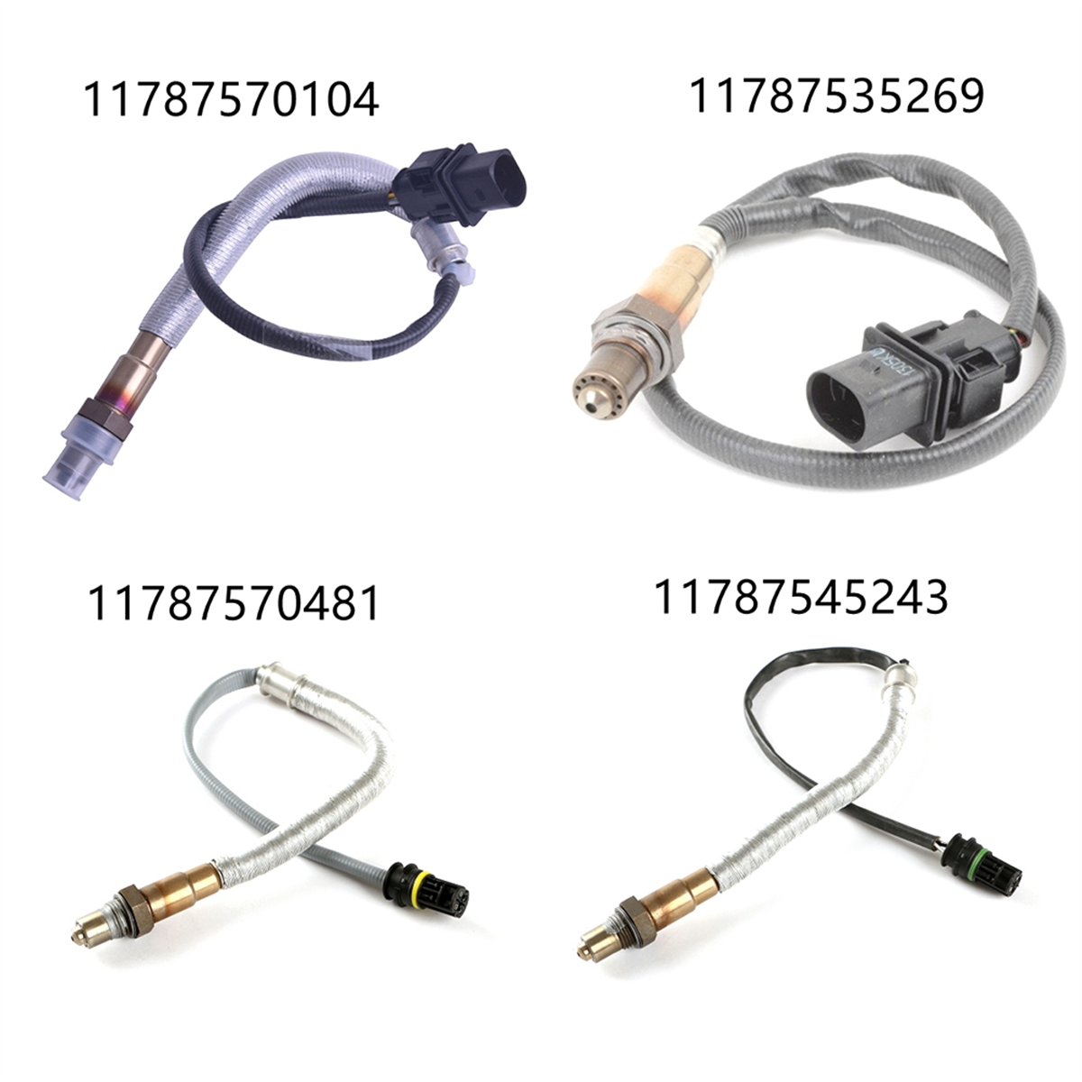 2 Capteurs D'Oxygène (O2) - Compatible OE 2344457 - Pour Mini Cooper S R50/R52/R53 1.6L W10/W11 (2002-2008) - 10
