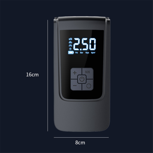 Digital display Luftkompressor Däckpumpare Sladdlös A 2