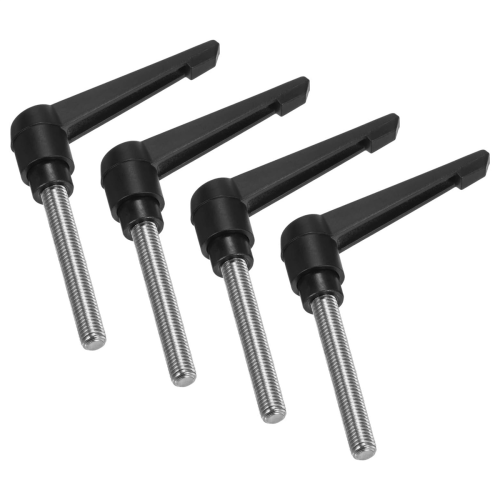 4 τεμάχια λαβές μοχλού σύσφιξης, M10 x 60mm από ανοξείδωτο ατσάλι 304 με σπείρωμα 2