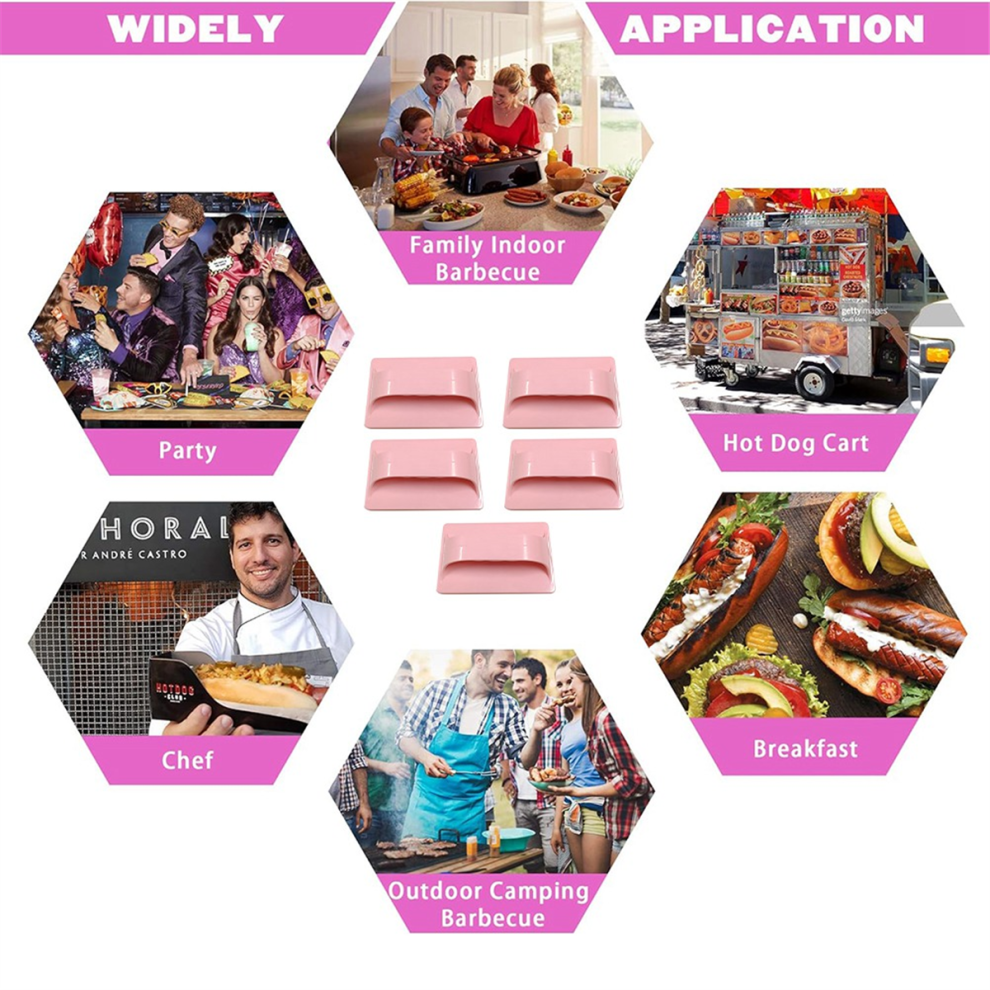 5 Cortadores De Salchichas Y JamóN Para Barbacoa Al Aire Libre.-image