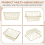 Storage Basket Solid Color Household Iron Basket Storage Box S 6