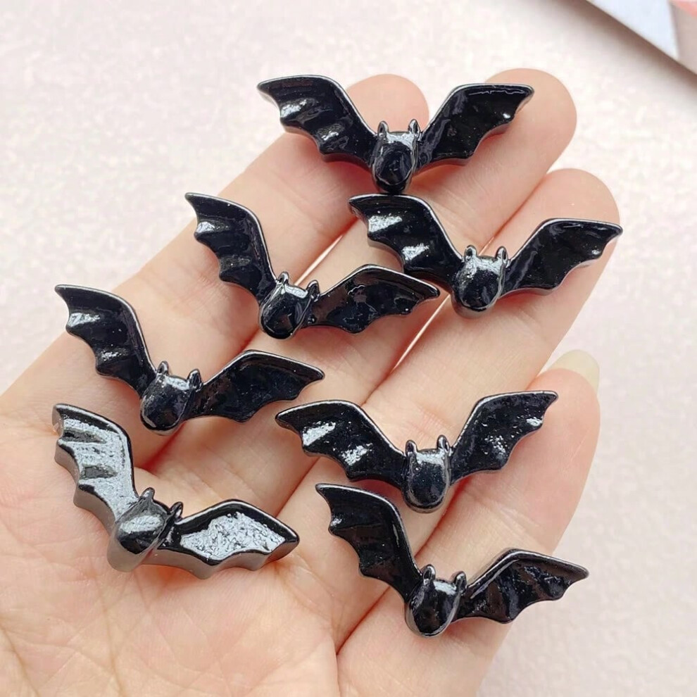 (F) 10Pcs New Cute Resin Cartoon Halloween Ghost, Pumpkin Series Flat Back Scrapbooking DIY Jewelry Craft Decoration Accessories-image-OPC-PJBVSPK-NEW