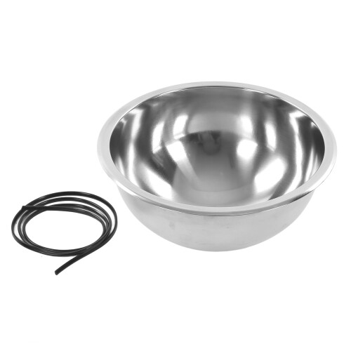 RV Single Bowl Sink Round 340mm/13.4in Diameter 1
