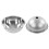 RV Single Bowl Sink Round 340mm/13.4in Diameter 8