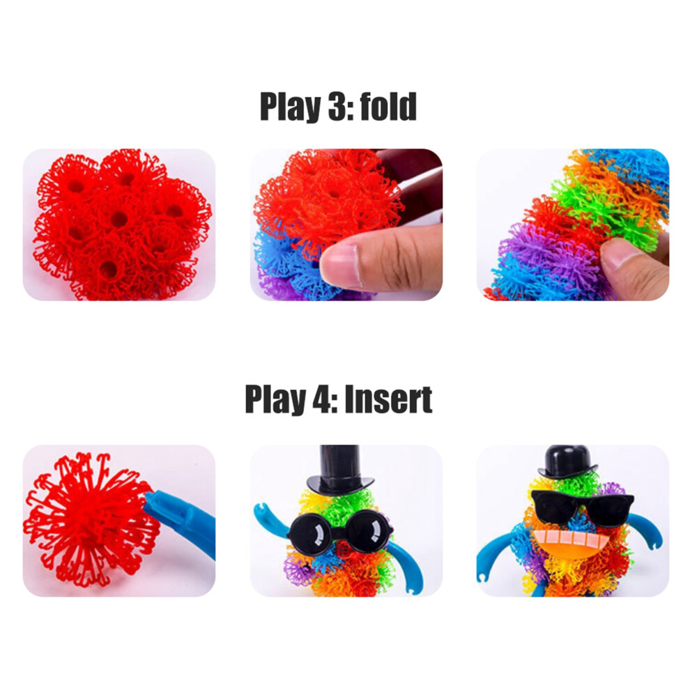 Sticky Balls Diy Toy For Children Building Blocks With Thorn Balls 3+ 5021333216291