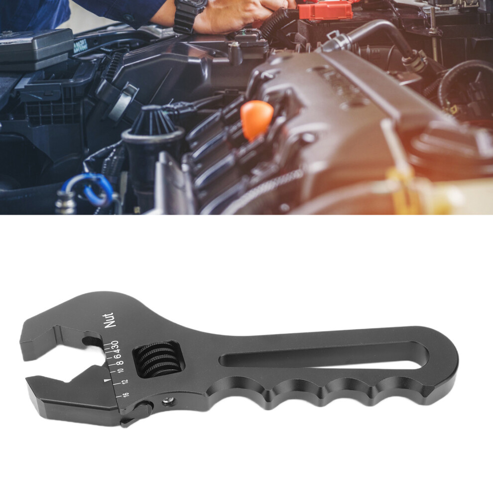 Multi-Size Adjustable Wrench Aluminium Alloy Spanner For Diy Maintenance Jobs 8401333217424