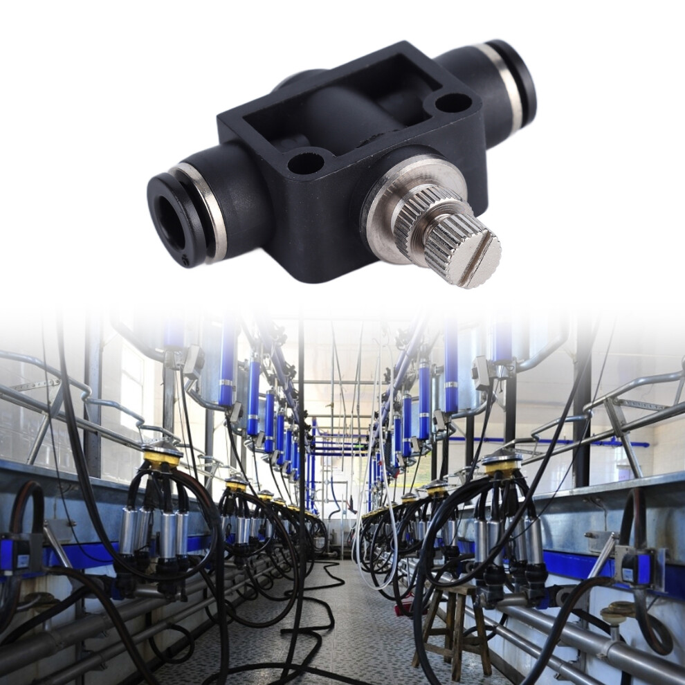 Durable Pvc Pneumatic Throttle Valve Set 5Pcs 10Mm Compression Connection 7671333217378