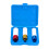 3Pcs Metal Impact Lug Nut Socket Set, 1/2in Deep Drive, Thin Wall 2
