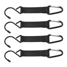 2/1/4 pieces of baseball bag hooks for hanging buckles made of metal, nylon, fence hooks for softballs, outdoor sports equipment