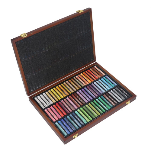 Oil Pastels 72 Color Strong Adhesion Multipurpose 1