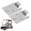 2PCS Metal Seat Hinge Plate Replacement for Medalist 1994+ MPT Shuttle 1