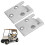 2PCS Metal Seat Hinge Plate Replacement for Medalist 1994+ MPT Shuttle 6