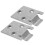 2PCS Metal Seat Hinge Plate Replacement for Medalist 1994+ MPT Shuttle 16