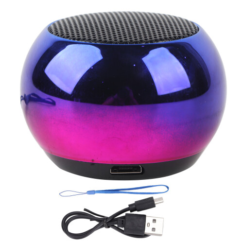 Portable Bluetooth Speaker 3W Electroplating Gradient Steel Cannon, 10m Range 1