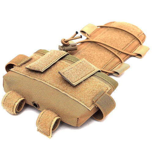 Helmet Battery Pack Balance Weight Pouch Khaki