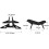 Indoor Adjustable Height Universal Fit Black Easy Install 4