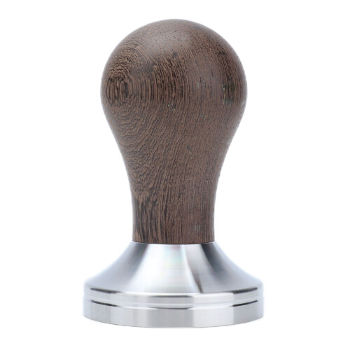 Tamper per caffè da 53mm Millettia laurentii 327g legno 1