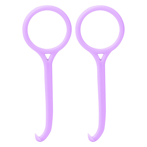 2 pezzi Rimuovi Allineatore Professionale PP, Viola 1