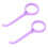 2 pezzi Rimuovi Allineatore Professionale PP, Viola 14
