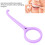 2 pezzi Rimuovi Allineatore Professionale PP, Viola 9