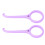 2 pezzi Rimuovi Allineatore Professionale PP, Viola 13