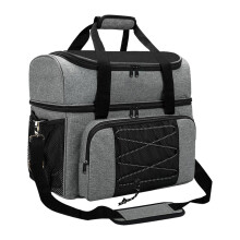 Bowling Ball Bag For 2 Balls, Fits Shoes Up To Men's 16