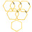 6Pcs Hexagon Agile Ring Polygon Physical Training 5