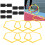 6Pcs Hexagon Agile Ring Polygon Physical Training 10