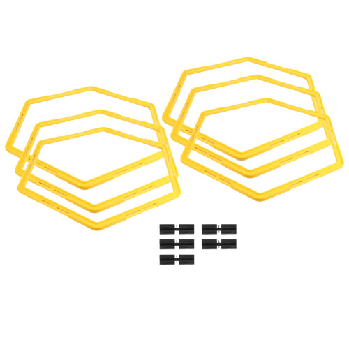 6Pcs Hexagon Agile Ring Polygon Physical Training 2