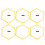 6Pcs Hexagon Agile Ring Polygon Physical Training 1