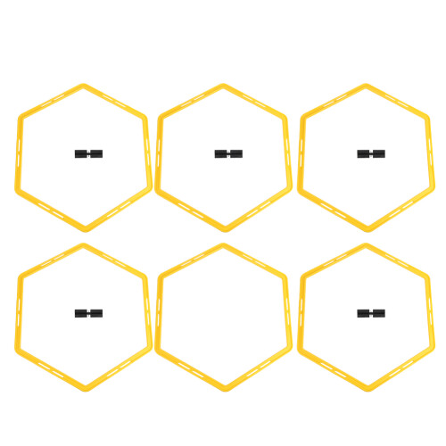 6Pcs Hexagon Agile Ring Polygon Physical Training