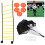 Football Training Ladder Disc Drag Parachute Set 10
