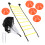 Football Training Ladder Disc Drag Parachute Set 7
