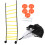 Football Training Ladder Disc Drag Parachute Set 4