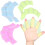 Swimming Gloves With Webbed Design Blue Size L 5