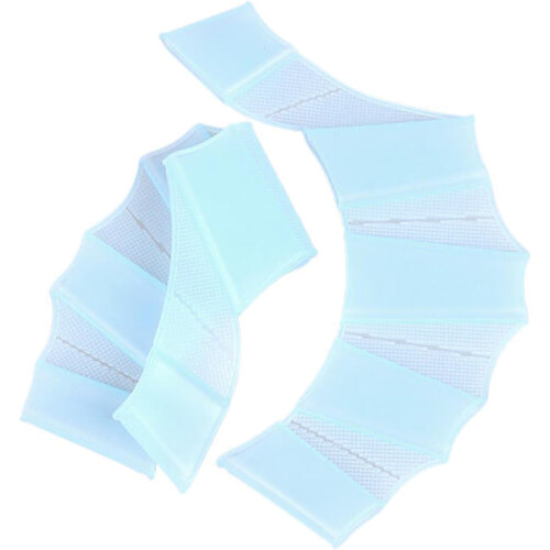 Swimming Gloves With Webbed Design Blue Size L 2