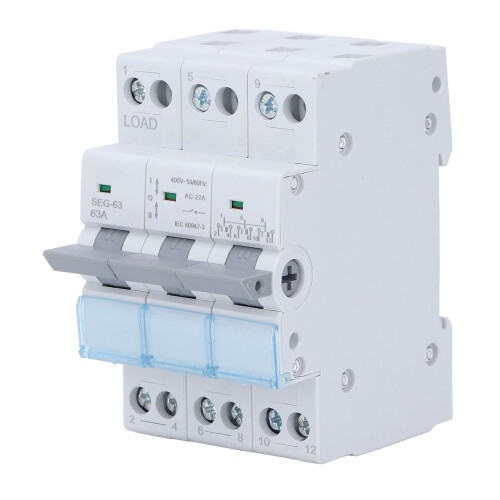 SEG-63 63A PA66 Interruttore di isolamento DC 12-1000V 1