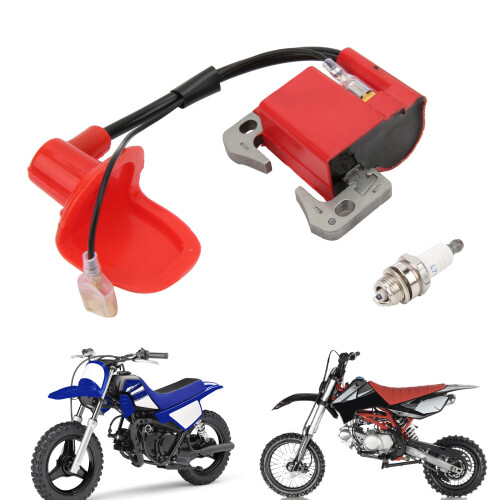 Kit candele di accensione L7T da 52mm Rosso 47cc/49cc 2