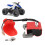 Kit candele di accensione L7T da 52mm Rosso 47cc/49cc 14